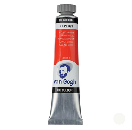 Tinta Óleo Van Gogh Talens 20ml - 393 Vermelho Azo Médio