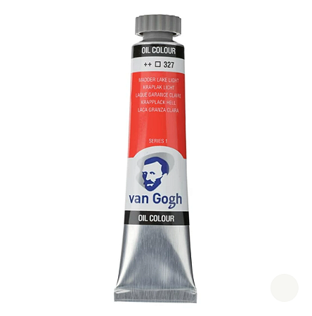 Tinta Óleo Van Gogh Talens 20ml - 327 Madder Lake Light