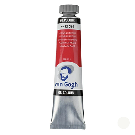 Tinta Óleo Van Gogh Talens 20ml - 326 Alizarin Crimson
