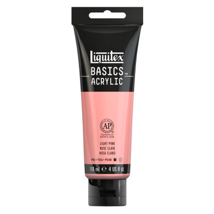 Tinta Acrílica Liquitex Basics 118ml 810 Light Portrait Pink