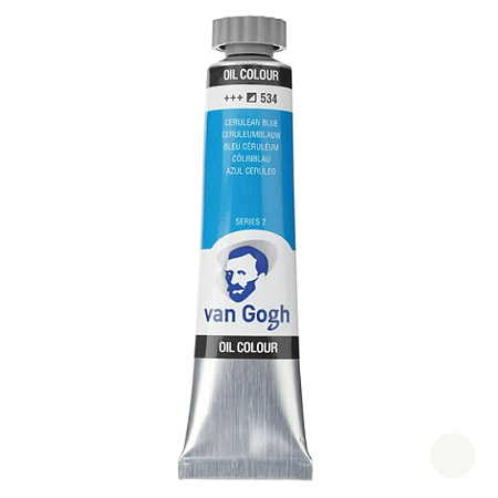 Tinta Óleo Van Gogh Talens 20ml - 534 Azul Cerúleo