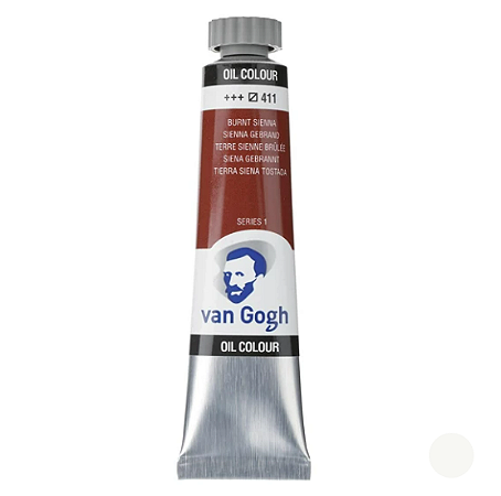 Tinta Óleo Van Gogh Talens 20ml - 411 Sienna Queimado