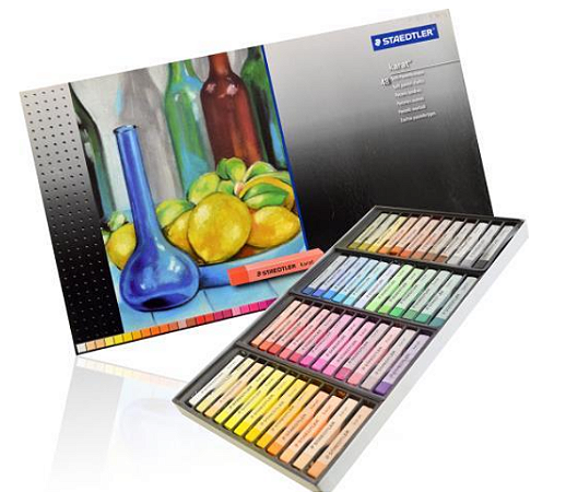 Giz Pastel Soft Karat Staedtler - 48 Cores