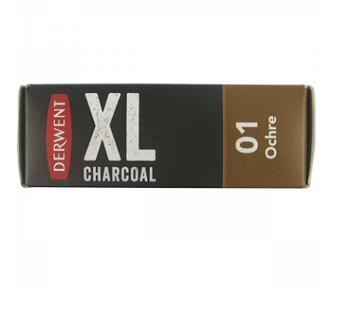 Bloco XL Carvão Vegetal Ochre Derwent