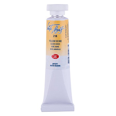Tinta Aquarela em Tubo White Nights - Yellow Ochre (218)