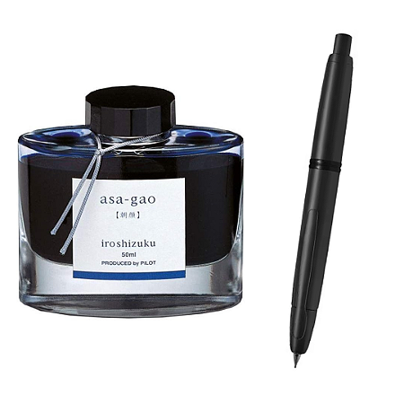 Caneta Pilot FC-1800 RB + Tinteiro Iroshizuku Pilot 50ml - Asa Gao