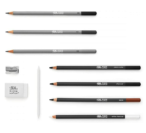 Set Sketching Winsor & Newton Studio Collection - 10 Peças