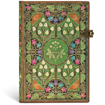 Caderno Capa Dura Mini Sem Pauta Paperblanks - Poetry In Bloom