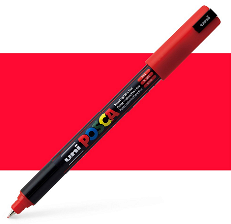 Caneta Marcador Posca PC-1MR - Vermelho