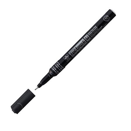 Marcador Artístico Permanente Pen Touch - PRETO EXTRA FINE - Uso Profissional