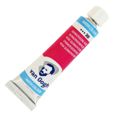 Tinta Aquarela Van Gogh Bisnaga 10 ml - Quinacridone Rose (366)