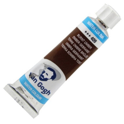 Tinta Aquarela Van Gogh Bisnaga 10 ml - Burnt Umber (409)