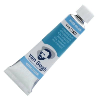 Tinta Aquarela Van Gogh Bisnaga 10 ml - Turquoise Blue (522)