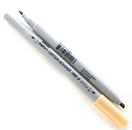 Marcador Marvy Uchida Cartoon Designer 1900B - Beige 24