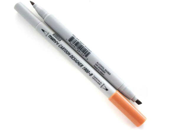 Marcador Marvy Uchida Cartoon Designer 1900B - Light Brown 44