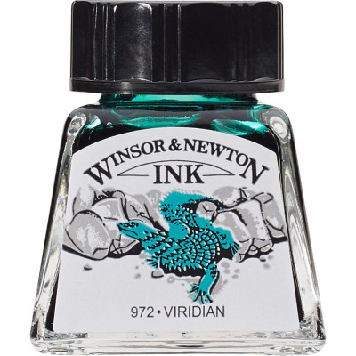 Tinta para Desenho Winsor & Newton 14mL - Viridian