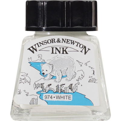 Tinta para Desenho Winsor & Newton 14mL - White