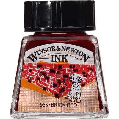 Tinta para Desenho Winsor & Newton 14mL - Brick Red