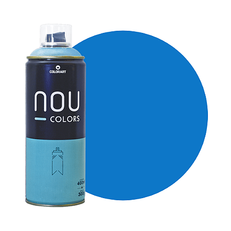 Tinta Spray NOU Colors 400mL - Azul Navy