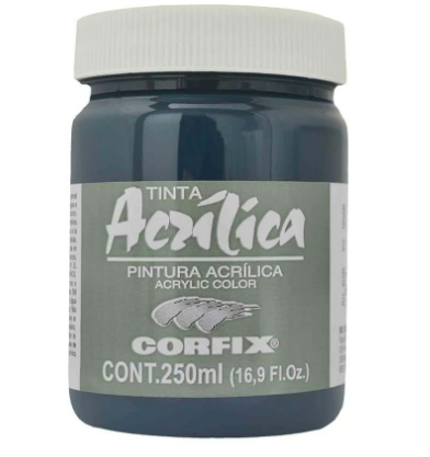 Tinta Acrílica Corfix 250ml - 73 Verde Esmeralda