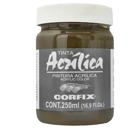 Tinta Acrílica Corfix 250ml - 84 Sombra Natural