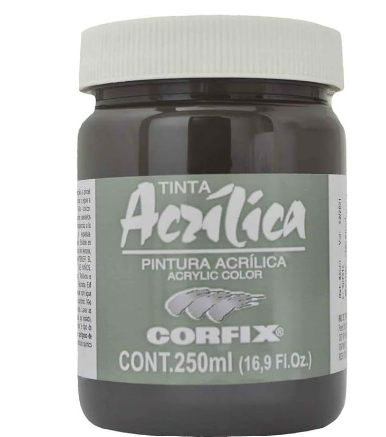 Tinta Acrílica Corfix 250ml G2 - 95 Marrom de Garança