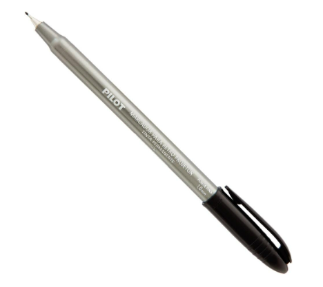 Marcador Permanente para Retro Projetor Pilot - Preto 1.0mm