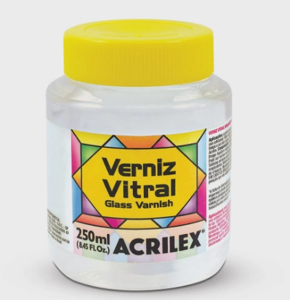 Verniz Vitral Acrilex 250ml - Incolor 500