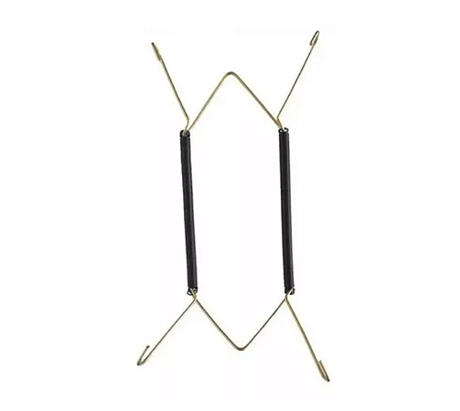 6x Suporte De Metal P/ Parede Modelo Aranha 15cm