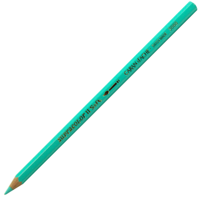 Lápis Aquarelado Caran D'Ache Supracolor - Turquoise Green (191)