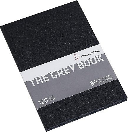 Caderno Desenho The Grey Book Hahnemühle 120 g/m² A4 - 40 Fls