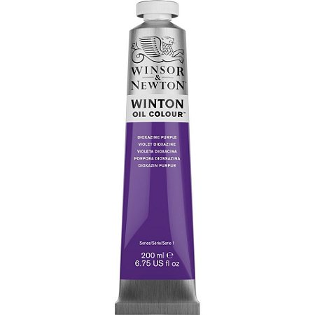 Tinta Óleo Winton Winsor & Newton 200ml - Dioxazine Purple