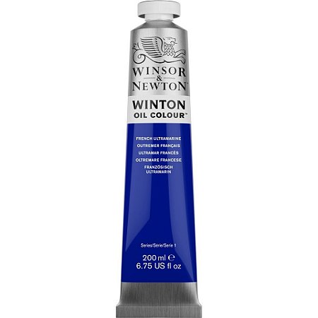 Tinta Óleo Winton Winsor & Newton 200ml - French Ultramarine