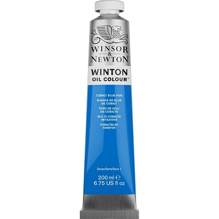 Tinta Óleo Winton Winsor & Newton 200ml - Cobalt Blue Hue