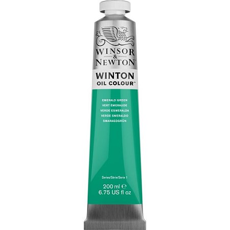 Tinta Óleo Winton Winsor & Newton 200ml - Emerald Green