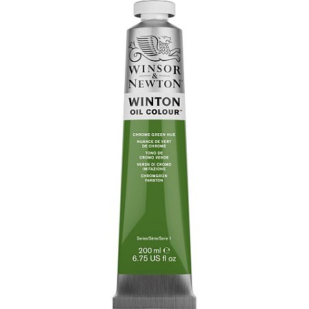 Tinta Óleo Winton Winsor & Newton 200ml - Chrome Green Hue