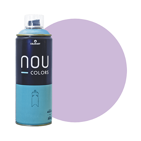 Tinta Spray NOU Colors 400mL - Violeta Shiva