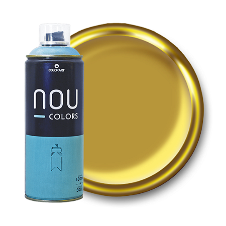 Tinta Spray NOU Colors 400mL - Ouro