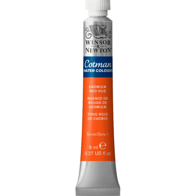 Tinta Aquarela Cotman Winsor & Newton Tubo 8ml - Cadmium Red Hue (095)