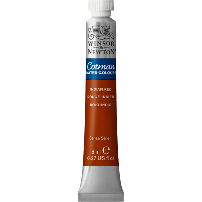 Tinta Aquarela Cotman Winsor & Newton Tubo 8ml - Indian Red (317)