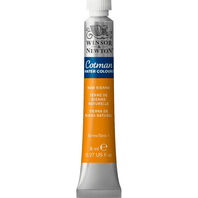 Tinta Aquarela Cotman Winsor & Newton Tubo 8ml - Raw Sienna (552)