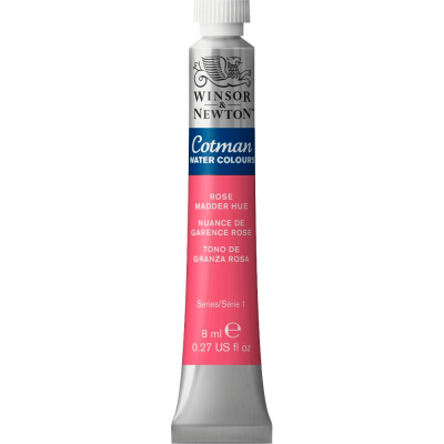Tinta Aquarela Cotman Winsor & Newton Tubo 8ml - Rose Madder Hue (580)