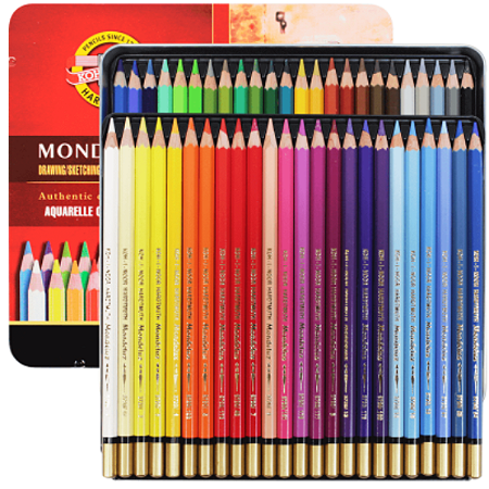 Lápis Aquarelável Mondeluz Koh-i-Noor - 48 Cores