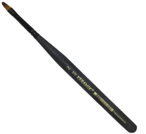 Pincel Mini Brush Filbert Lingua de Gato Keramik 373 - 02