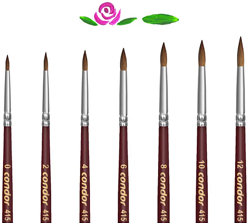 Pincel Pelo de Marta Redondo Condor 415 - 10