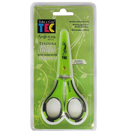 Tesoura Toke e Crie Arte & Hobby Anti-Aderente Premium