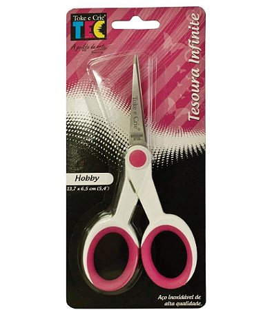 Tesoura Infinite Hobby Toke e Crie - 13.7cm x 6.5 cm