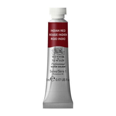 Tinta Aquarela Profissional Winsor & Newton Tubo 5ml S1 - Indian Red (317)