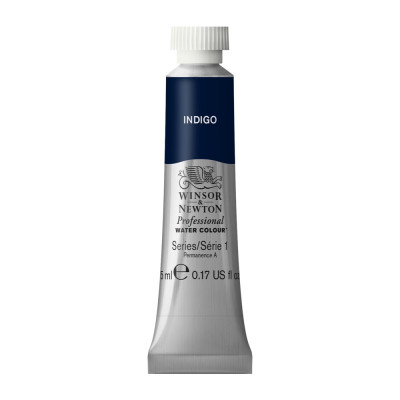 Tinta Aquarela Profissional Winsor & Newton Tubo 5ml S1 - Indigo (322)