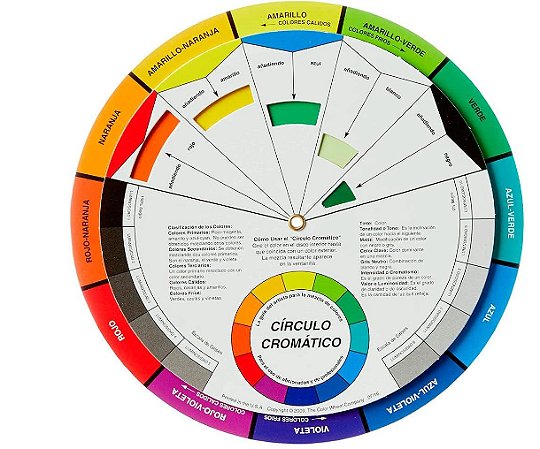Circulo Cromático Grande ColorWheel